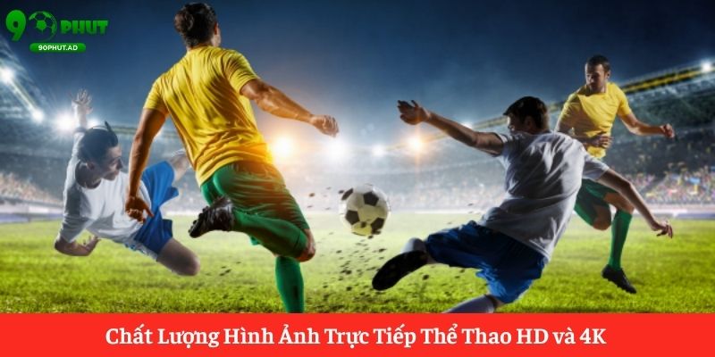 Chất Lượng Hình Ảnh Trực Tiếp Thể Thao HD và 4K Chất Lượng Hình Ảnh Trực Tiếp Thể Thao HD và 4K